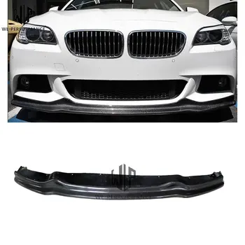 

For BMW 5 series F10 F18 refit MT front Lip carbon fiber front bumper diffuser lip AK type 11-13 car body kit use