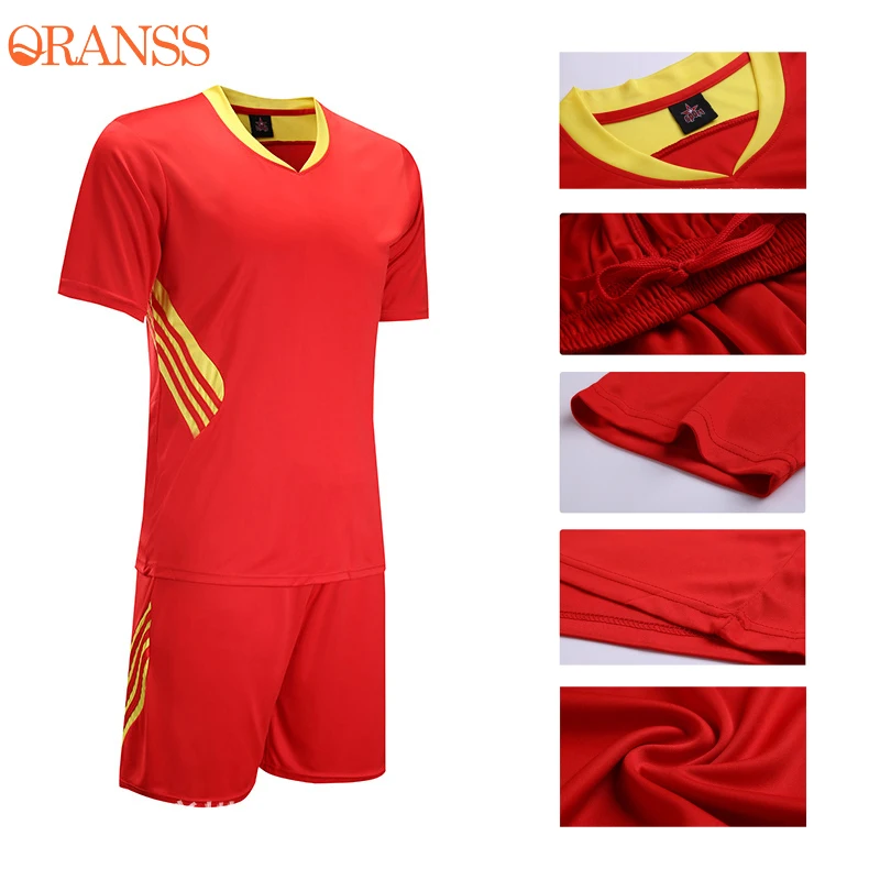2018 Short Sleeve Children Soccer Jerseys Kids Football Jersey Shorts