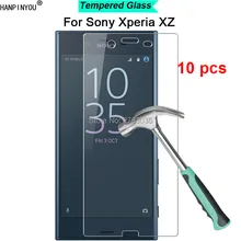 10 шт./партия для Sony Xperia XZ 5," 9 H твердость 2.5D ультратонкая закаленная стеклянная пленка защитная пленка для экрана