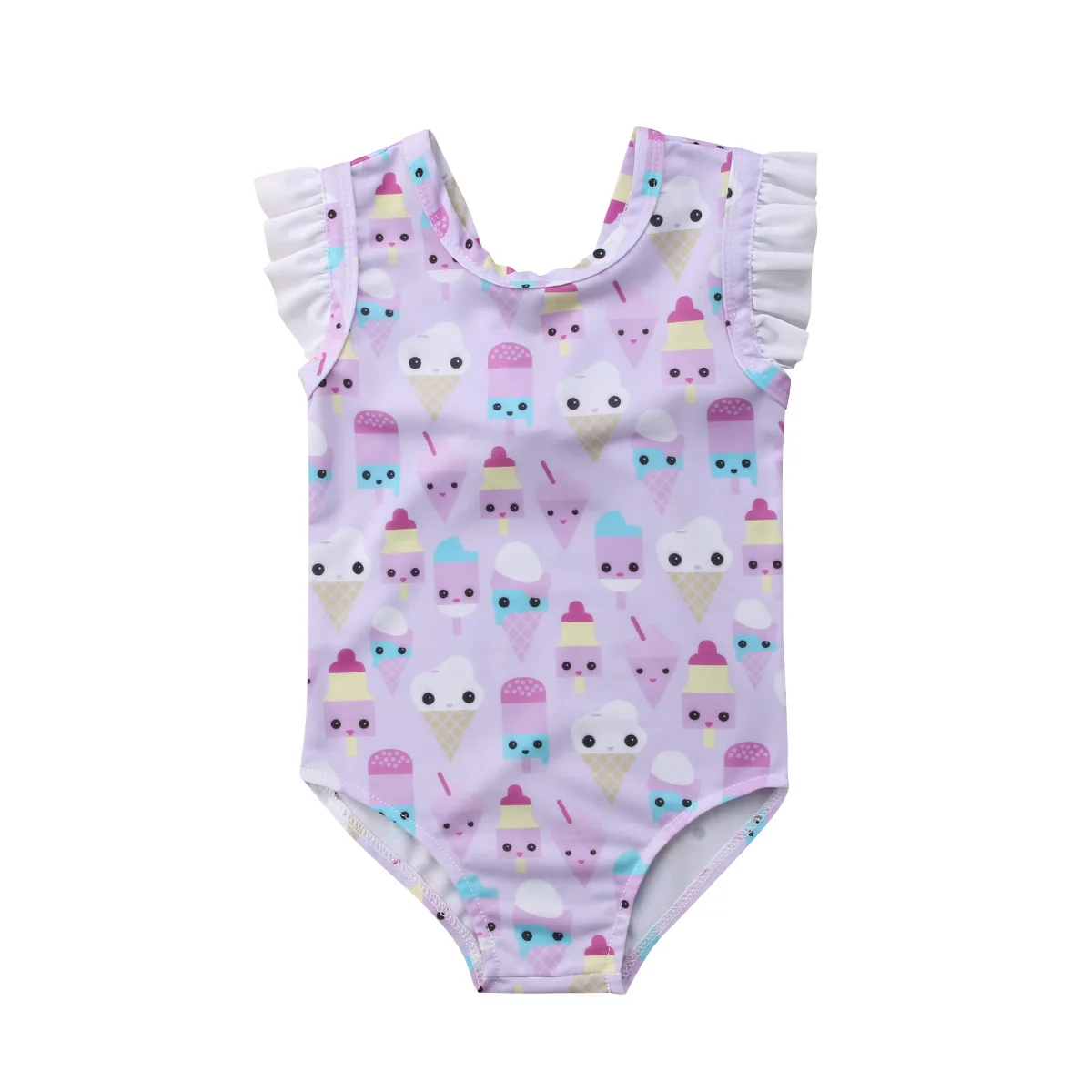 Newborn Kid Baby Girl Clothing Floral Bodysuits Bikini Swimwear