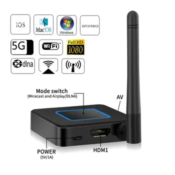 

Newest Q4 HDMI 5G Wifi Display Dongle 1080P HDMI Video Receiver Mini Display Receiver Wireless Screen Mirroring Tv Stick Airplay