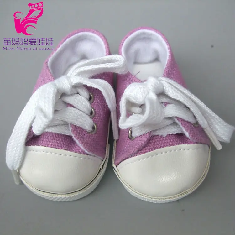 7 см кукольная обувь подходит для 43 см Новорожденные куклы Reborn baby Doll Shoes sneacker 18 дюймов Кукла спортивная обувь