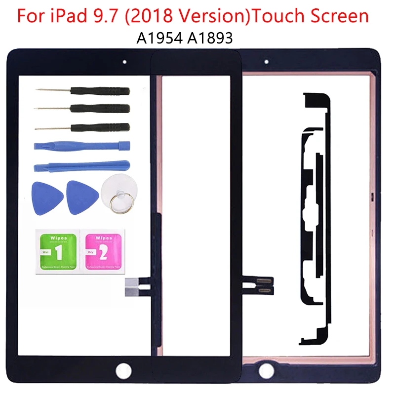 1 шт. сенсорный экран для iPad 9 7 (версия 2018) 6 A1954 A1893 Оригинальный планшет передняя