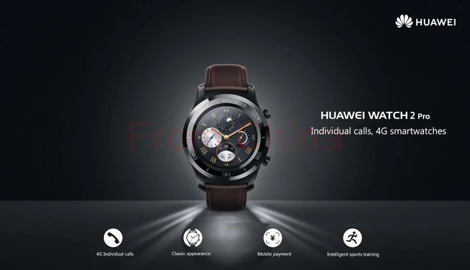 Оригинальные часы huawei horloge 2 pro умные часы bluetooth 4G телефон многофункциональный IP68 Водонепроницаемый NFC gps для Android iOS