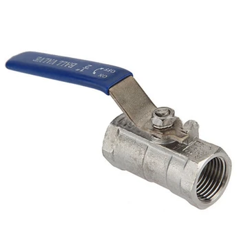 

1/2PCS BSP 1/2"Female Stainless Steel Long Handle Locking Ball Valves 316 thread
