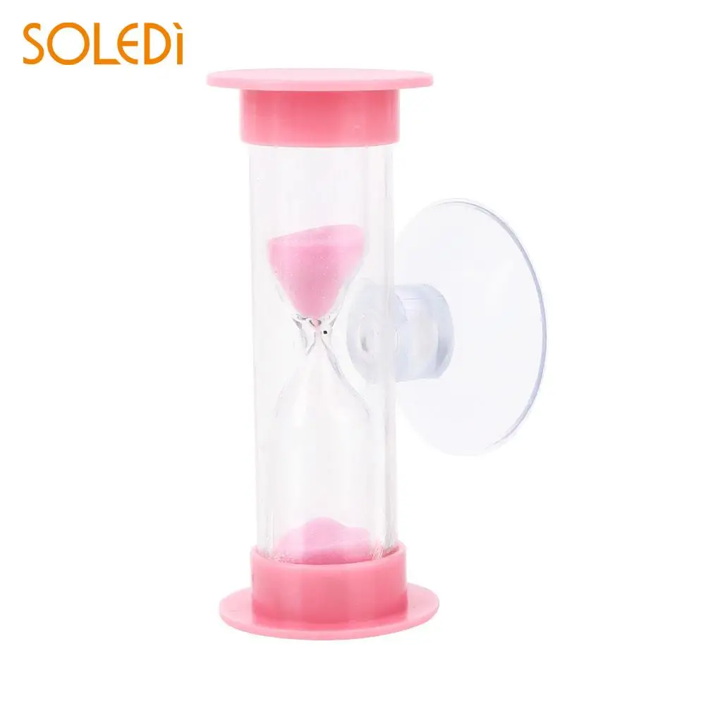 Практичный песочные часы ABS Ванная комната удобный таймер Душ красочные игрушки песочные часы аксессуары - Цвет: pink
