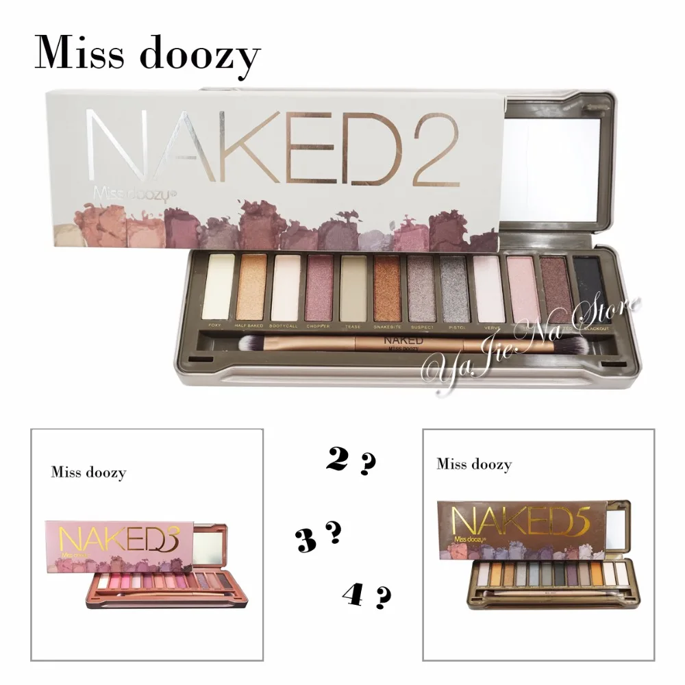 

Nk 2 3 5 Pro Nude 12 Color Matte Shimmer Waterproof Brand Eyeshadow Pallete Balm Brow Cosmetic Makeup Natural Gift
