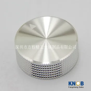 

free shipping 1pcs Diameter 30mm high 12mm all aluminum solid Volume knob