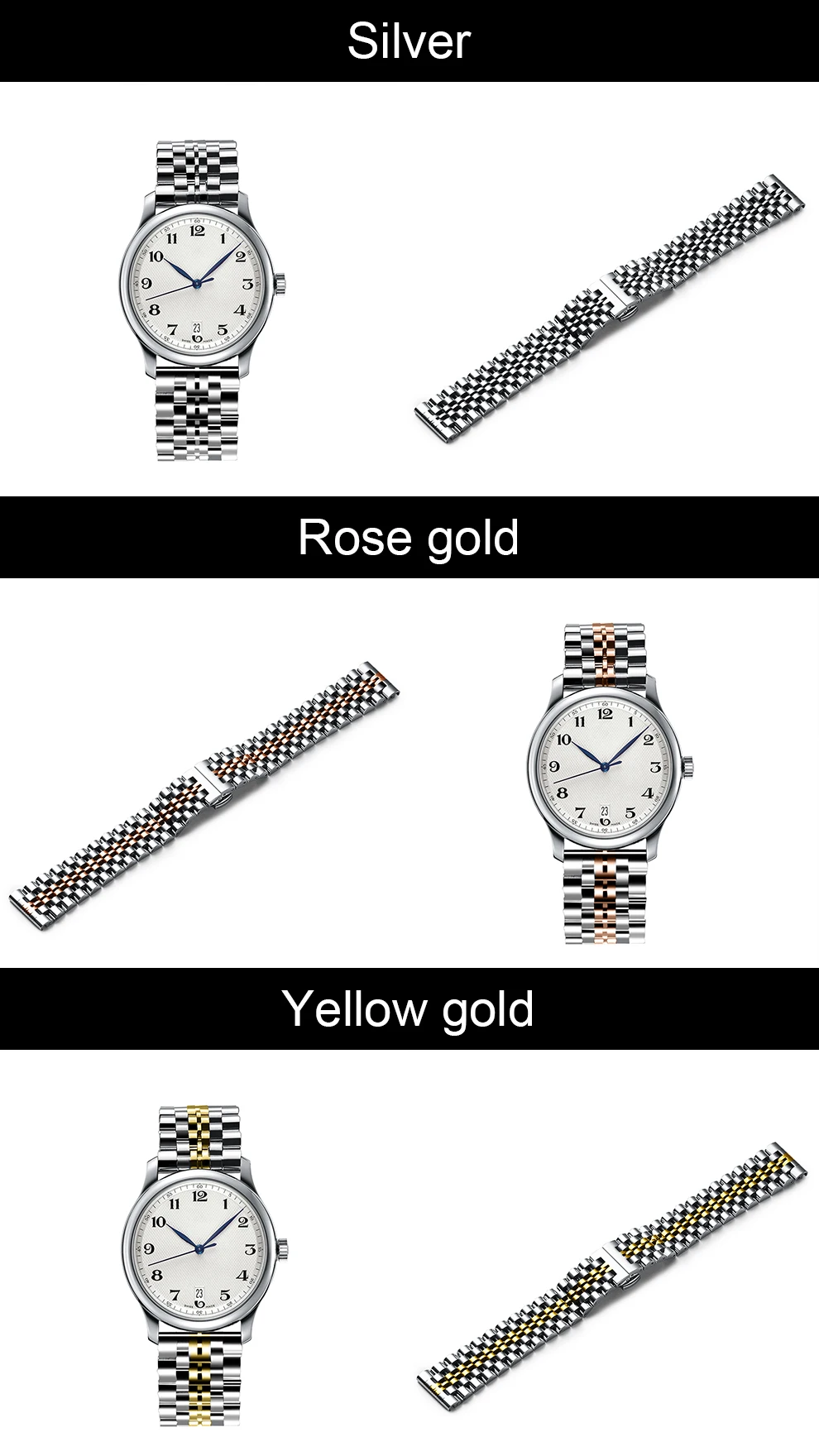 stainless steel watch strap
