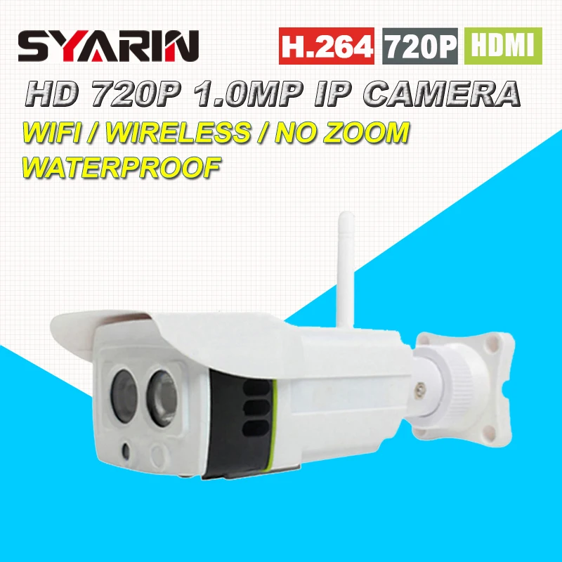 

HD 720P 1.0MP Megapixel HD Wifi Wireless IP Camera Outdoor Project High Quality Array IR Cut for Monitoring Home Supermarket