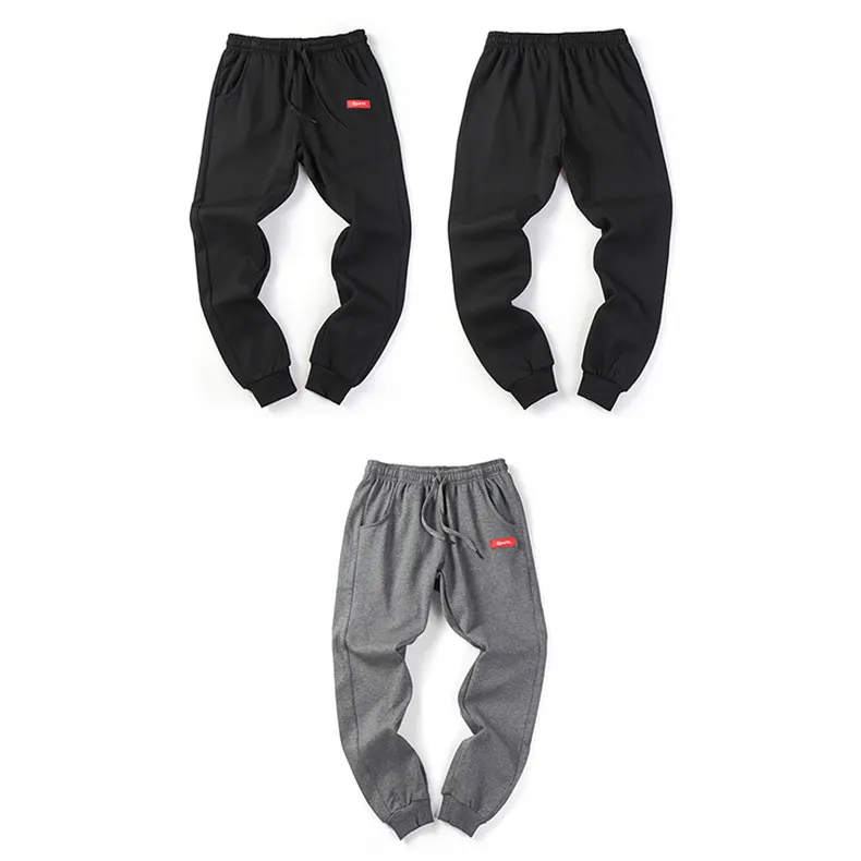 5XL Men's Sweatpants Winter Warm Harem Fleece Pants Male Plus Size Cotton Sports Trousers Jogger Pencil Pants GYMS 2019 Spring 9