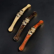 3.75″ 5″ creative fashion furniture handle gold fkitchen cabinet dresser handle amber / resin white red black drawer pull knob