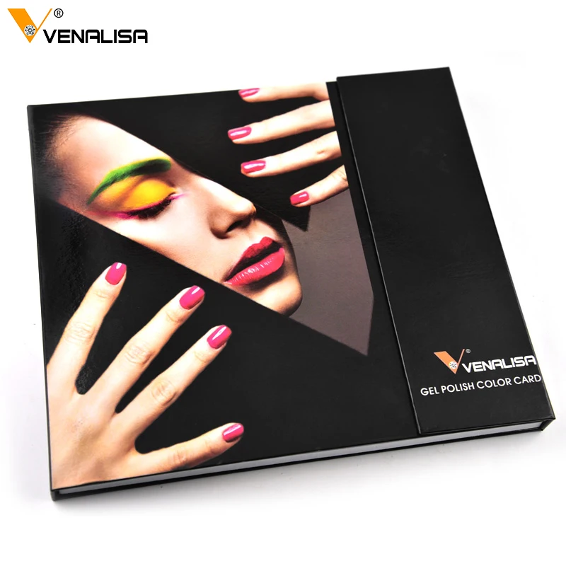 #61508 Venalisa 60 colores de Gel de Color un conjunto que incluye Base/Gel superior profesional de Arte de uñas Gel hermoso largo -esmalte de Gel duradero