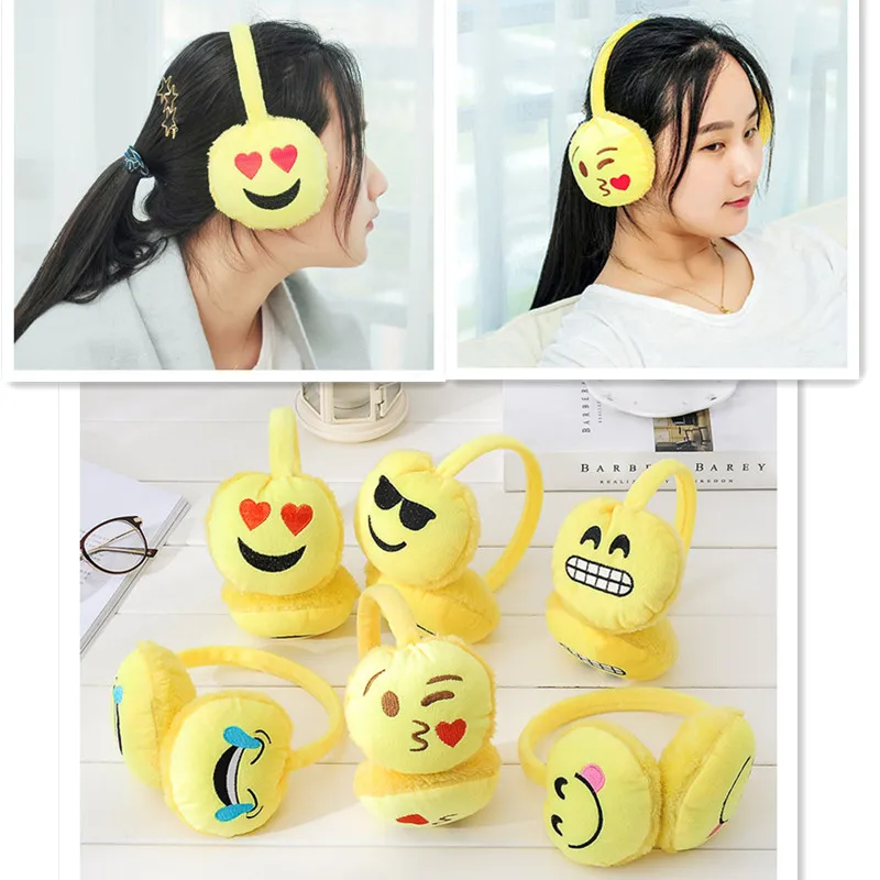New Men Earmuffs Plush Emoji Headband Earmuffs on Emoticon Ear Warmer Earlap For Fe Girls Ear Muffs New Men Earmuffs Plush Emoji Headband Earmuffs on Emoticon Ear Warmer Earlap For Fe Girls Ear Muffs
