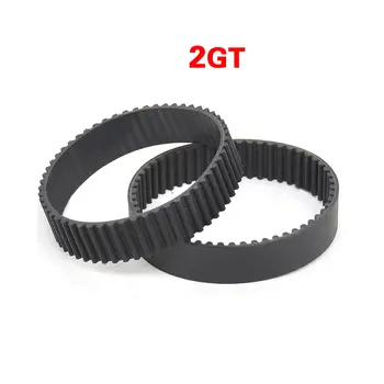 

2GT Black Rubber Closed Loop Timing Belt Synchronous Belt For 3D Printer Length 670 696 752 760 784 810mm Wideth 6 10mm