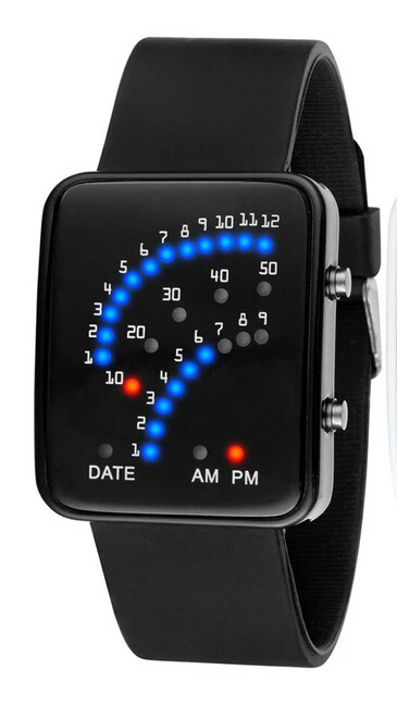 

Hot Sale Atmos Clock Led Binary Watch Fashion Men's Watches military Watch Casual Sport Wristwatches Relogio Masculino Relogio