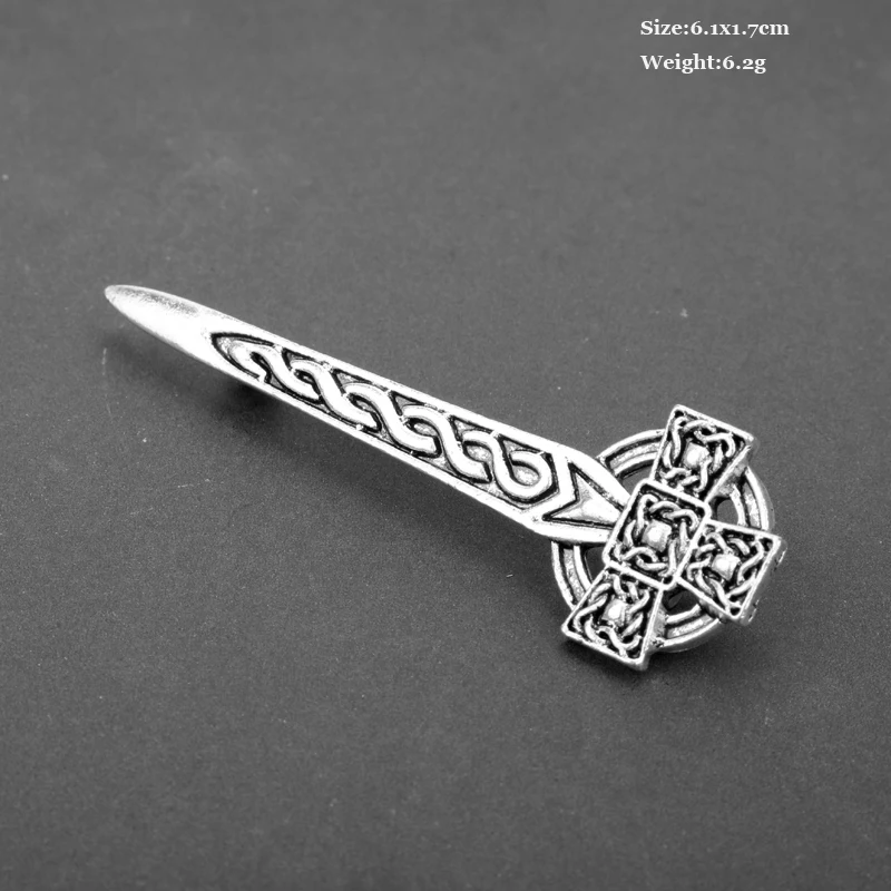 Модные ювелирные изделия Outlander брошь Thistle кельтские узлы Kilt Pin Брошь шотландский шарф с национальным узором Броши Викинг норвежский Женский Мужской