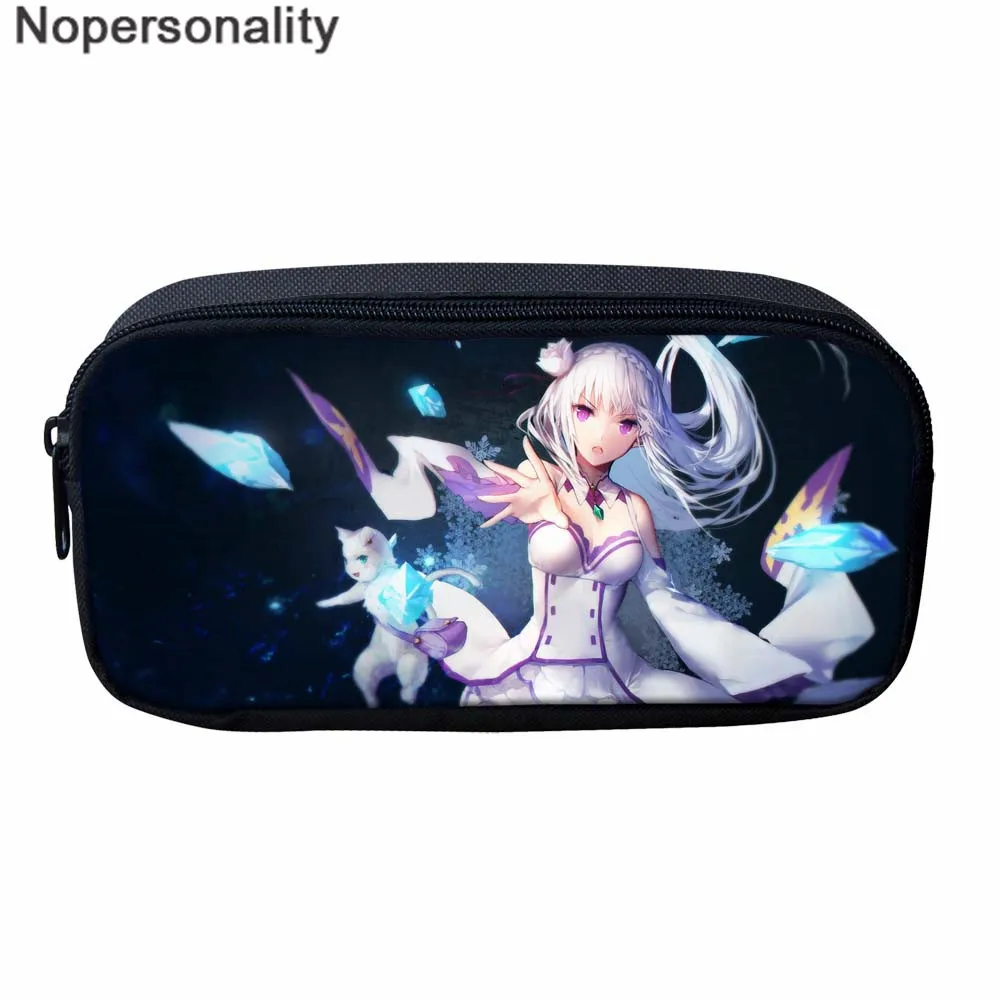 Z5086K Детский рюкзак аниме Re: Zero kara Hajimeru Isekai Seikatsu рюкзак для мальчиков и девочек школьная сумка Emilia Rem сумка с рисунком - Цвет: Z5086K
