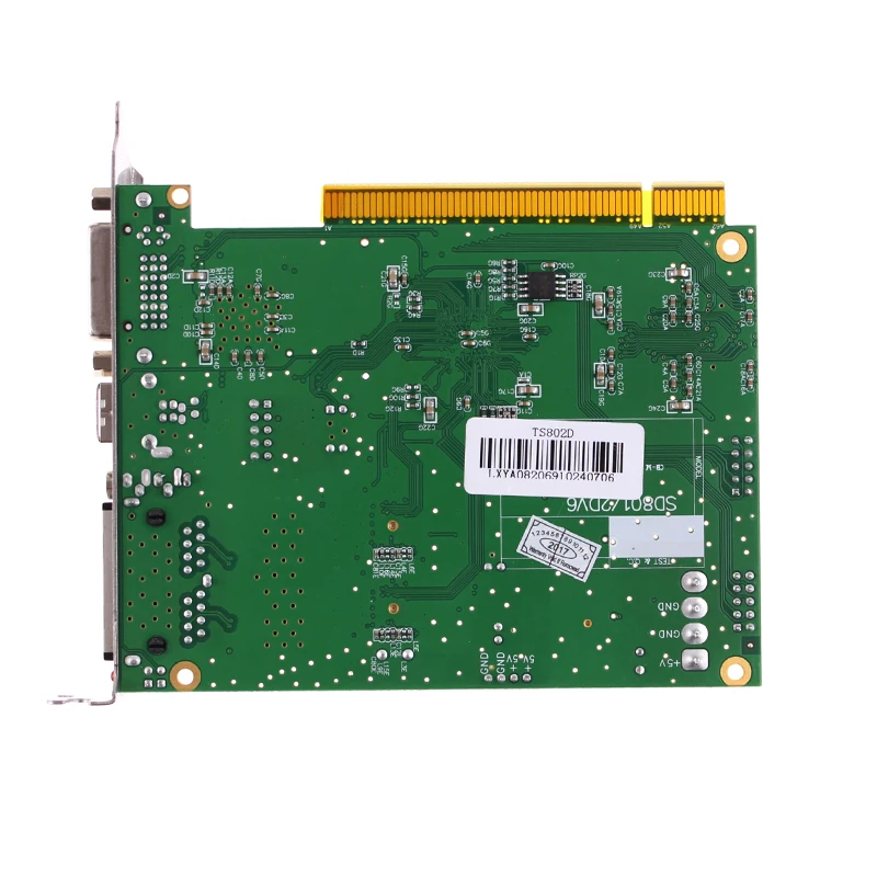 Linsn TS802D системы управления отправки поддержка карт ts852 датчик для Светодиодный экранный модуль Дисплей