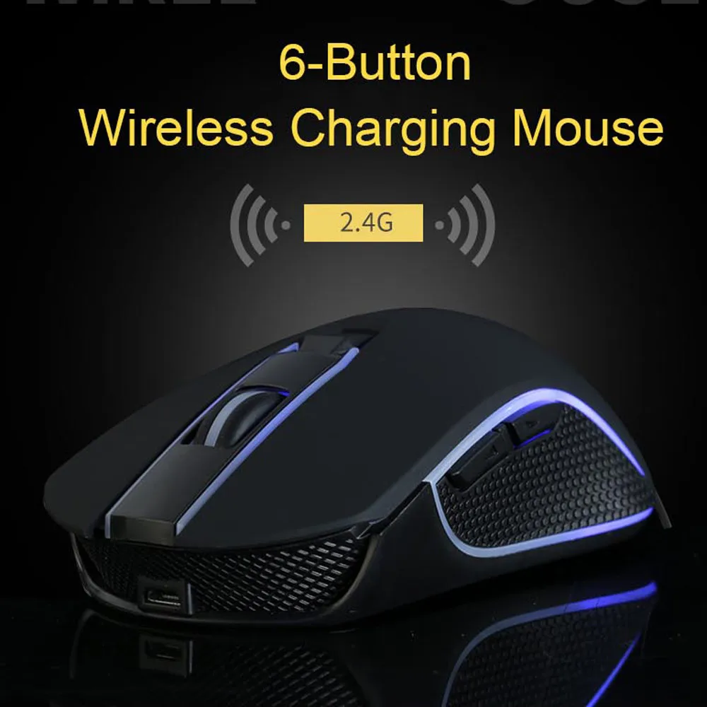

Rechargeable X9 Wireless Silent LED Backlit USB Optical Ergonomic Gaming Mouse