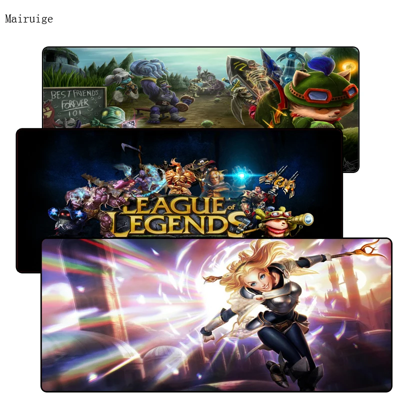 Mairuige Free Shipping Large Gaming LOL Mouse Pad Computer ...