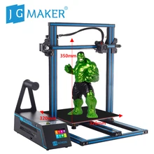 JGMAKER A5X 3d Printer Max Build Size with 2.8” HD Touch Screen and BDG Heated Bed, Dual Z Axis Screw Rod 3d Printing Machine