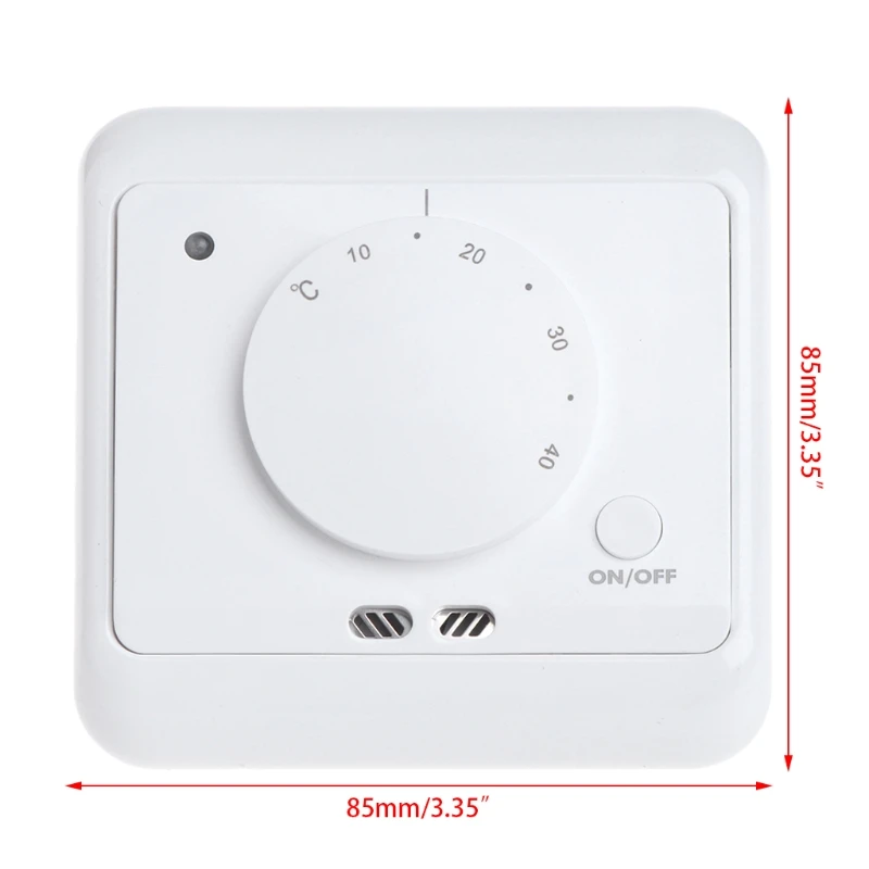 Термостат обогрева пола 16A Цифровой комнатный термостат 230V Температура контроллер#0616