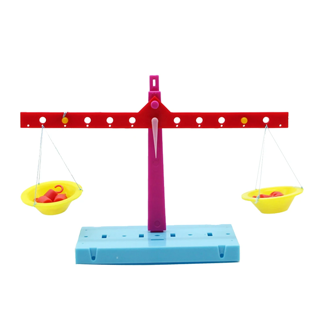 Scale Balance DIY Scientific Experiment Science Kits Learning Scale Weight for Kids Children Educational Toy School Supplies