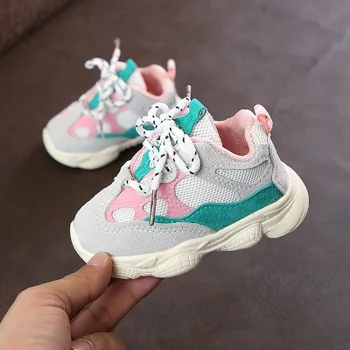 

Baby Sport Shoes Autumn Winter New Fashion Breathable baby Boys Net Shoes Girls Anti-Slippery Sneakers Baby Toddler Shoes