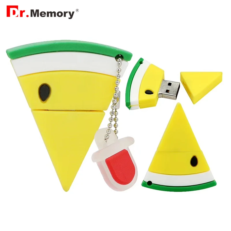 Dr. Memory милый арбуз USB флеш накопитель 32 ГБ 16 8 4 с высокой скоростью для