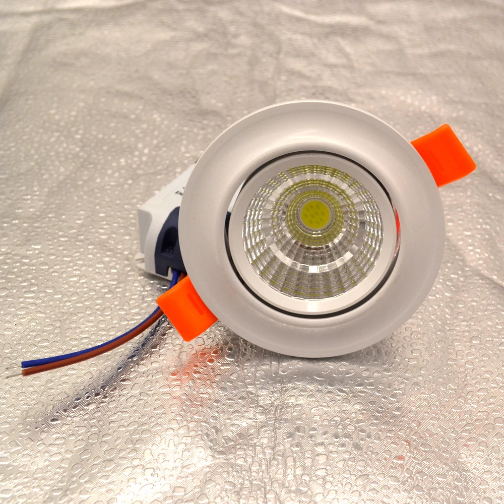 Free Shipping 5W 7W AC85V 265V LED Ceiling Light Embedded LED Light