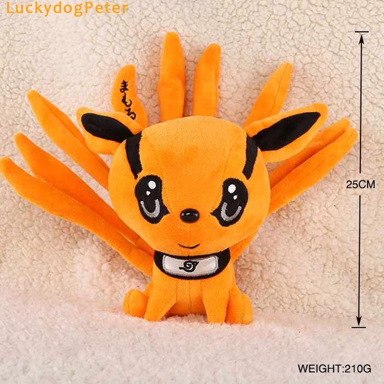 

Naruto Kurama Stuffed Toy Naruto Kyuubi Plush Doll 25CM Toy Brinquedos Anime