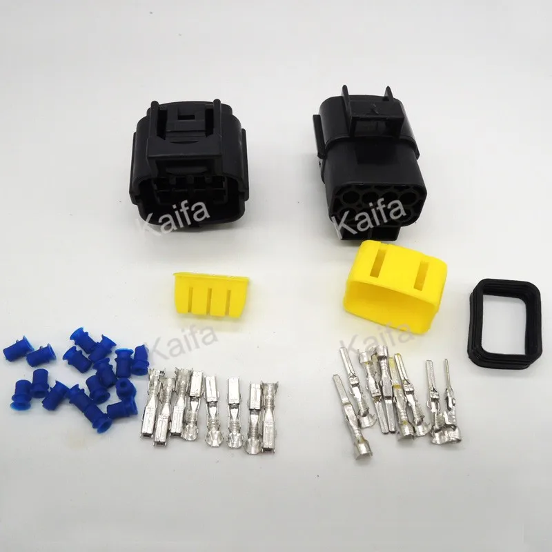 Buy 1 set 8 Pin Way Waterproof Wire Connector Plug Car