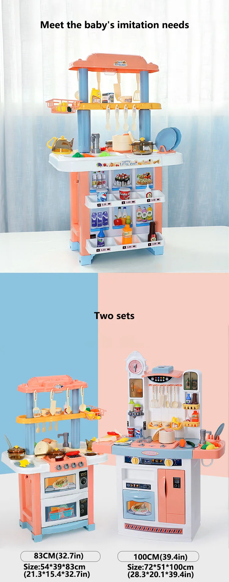 Cozinha do Miúdo Brinquedo de Simulação Spray com Crianças Conjunto de Cozinha para Crianças Brinquedo de Cozinha Conjunto de Jogos Infantil Brilhando Crianças 3 Cheap Brinquedos de cozinha