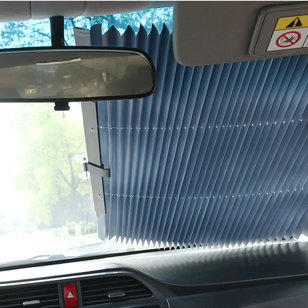 

46CM/65CM/70CM Car sunshade Retractable windshield Block UV Protection Car Curtain Car Sun Shade SUV MPV Truck