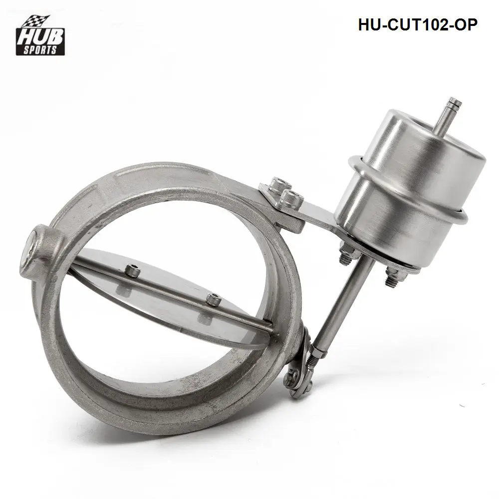 NEW Vacuum Activated Exhaust Cutout / Dump 102MM OPEN Style Pressure: about 1 BAR For Toyota corolla HU-CUT102-OP