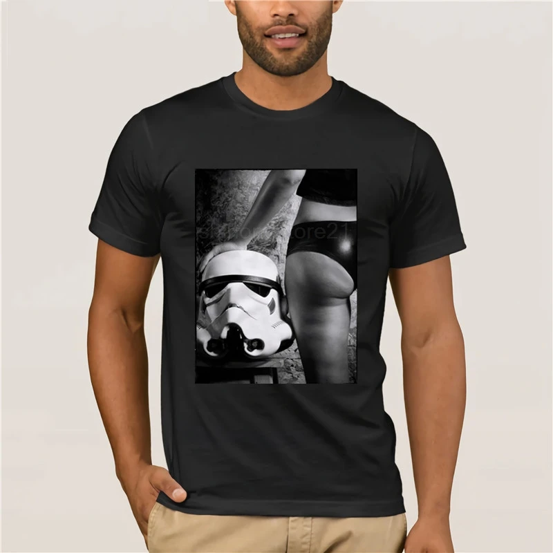 Футболка Горячая сексуальная Штурмовик Geek Wars Nerd Hot Star Дарт Вейдер форс пин-ап