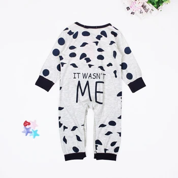 

Baby Rompers Long Sleeve Cow Dots Unisex Baby Jumpsuits Romper Spring Autumn Baby One Piece Clothing Girl Boy Outfits Brand