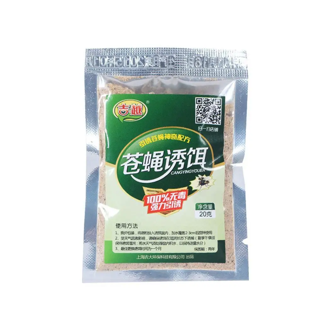 

Fly Attractant Non-Toxic Reusable New Refill Trap Formula Odorless