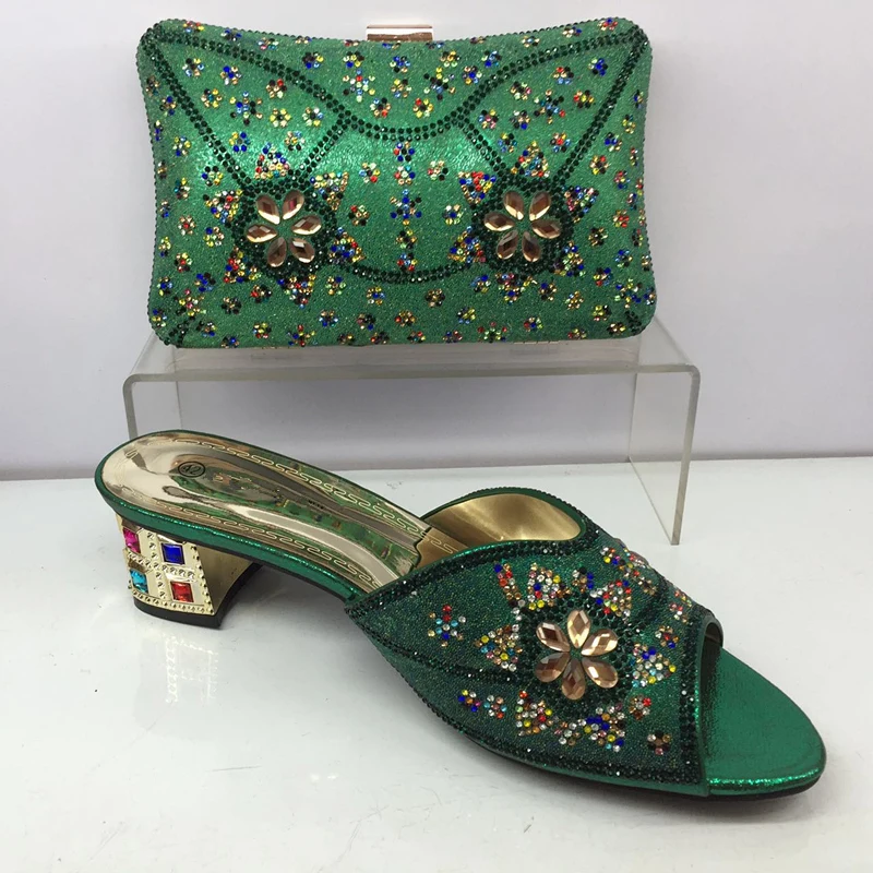 De Conjunto vino azul Decorado Cielo verde oro Y Últimas Rhinestone Bolsa Sistemas Negro Las Mujeres Boda Nigeriano Azul Africanos Cielo rosado Bolso Tinto Con Zapatos Del PqWwCS