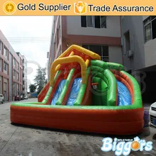 Inflatable Biggors Commercial Grade Inflatable Pool Slide For Kids And Adults