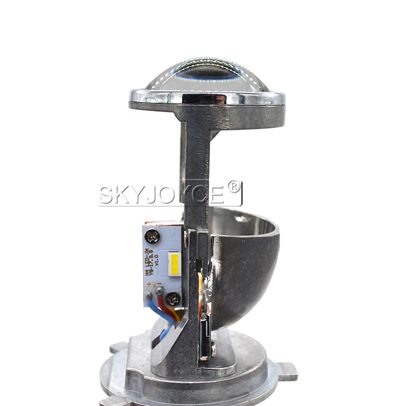 SKYJOYCE 35W 70W Mini H4 LED Projector Lens Bulb Car Styling LHD RHD H4 High Low Beam 12V24V 5500K White Car LED Headlight H4 (7)