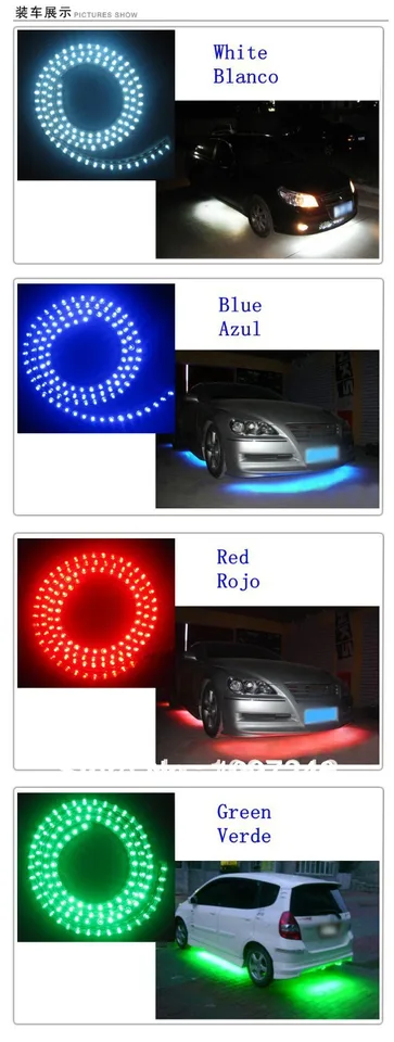 Led strip bil