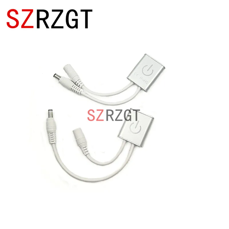 

DC12V-24V 4A Full Metal Body Touch Screen Control LED Dimmer Switch 5050 3528 Single Color LED Strip Controller With Memory