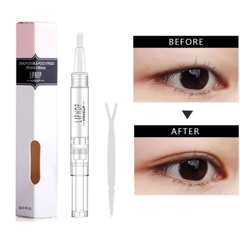 

Professional Invisible Double Eyelids Big Eye Not Glue Transparent Eyelid Super Stretch Fold Lift Eyes Styling Shaping Tools