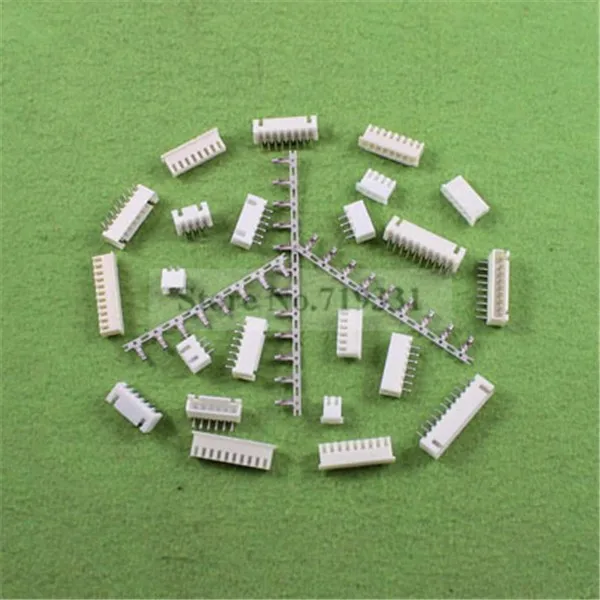 Штекер Micro Min JST XH 2 5 мм PH 0 2/3/4/5/6/7/8/9/10/12P 50 комплектов | Обустройство дома