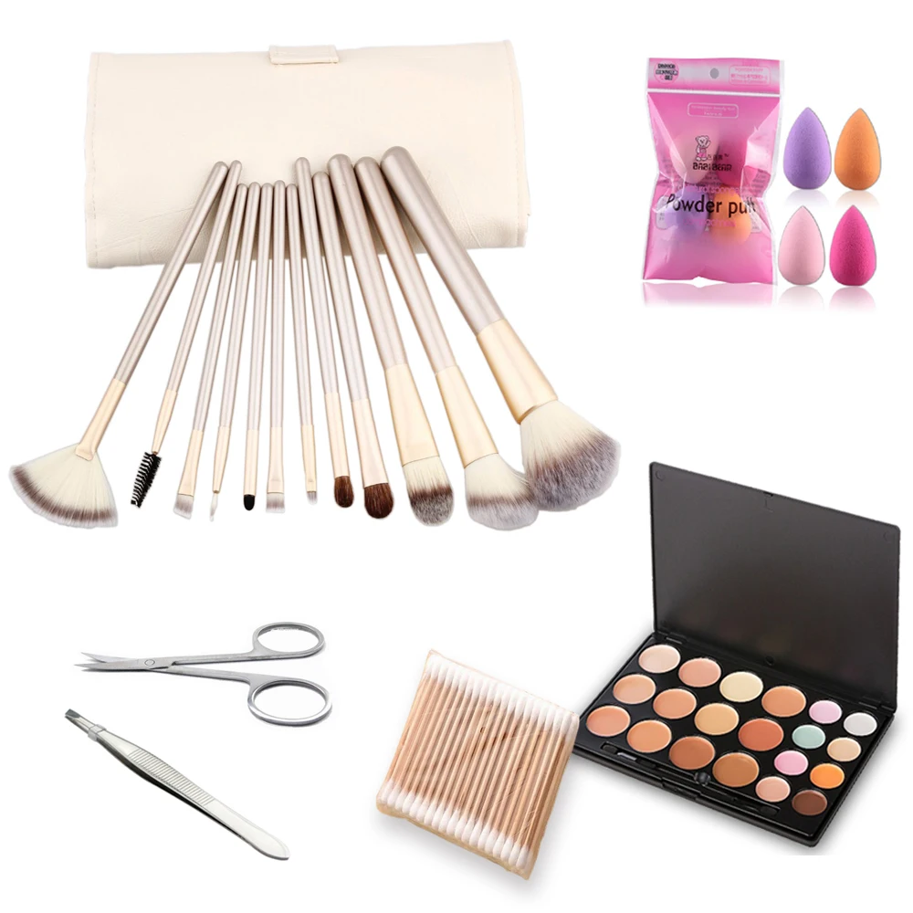 

Thinkboo Top Quality 12Pcs/set Makeup Brush kit Sets for eyeshadow Cosmetic Brushes Makeup Tools with elegant box For Beauty