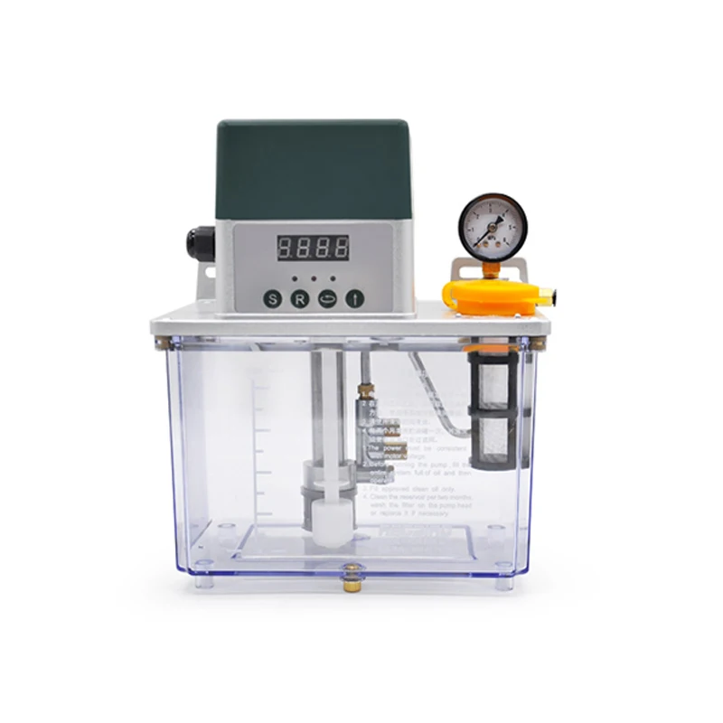 

1PC 220V 0.35A 2-6L High Configuration Automatic Gear pump Electric lubricant pump CNC Lubrication pump For Four-pole motor