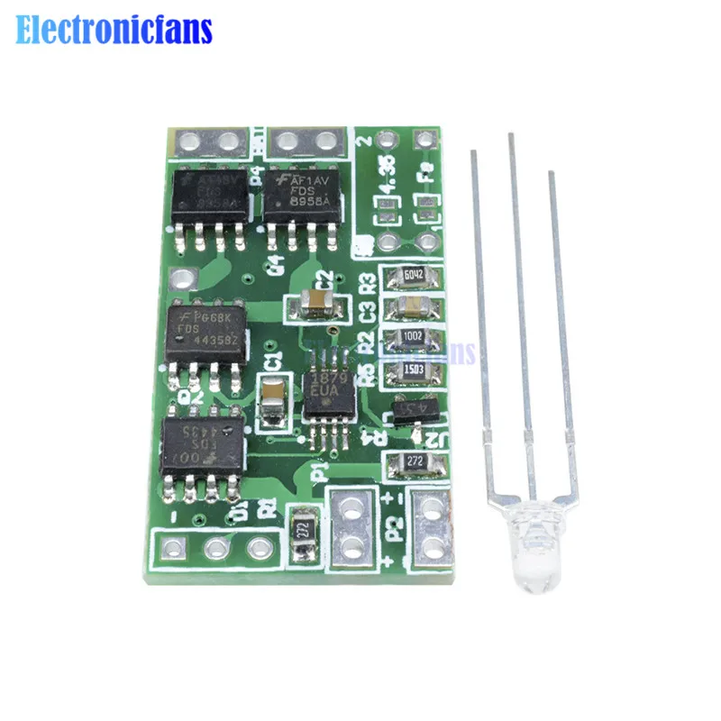 4.35V MAX1879 Charging Lithium Battery 18650 PCB Solar Battery Charging Board