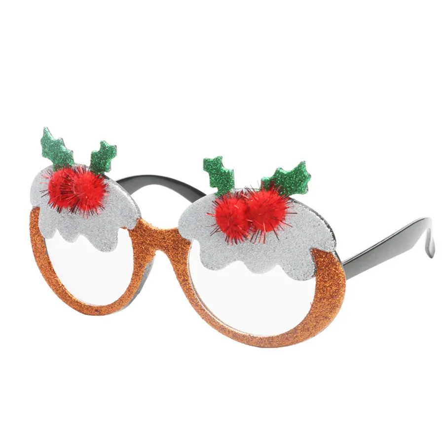 Забавные рождественские очки Хэллоуин маска для вечеринки Косплей День Дурака день апреля реквизит праздничные вечерние украшения